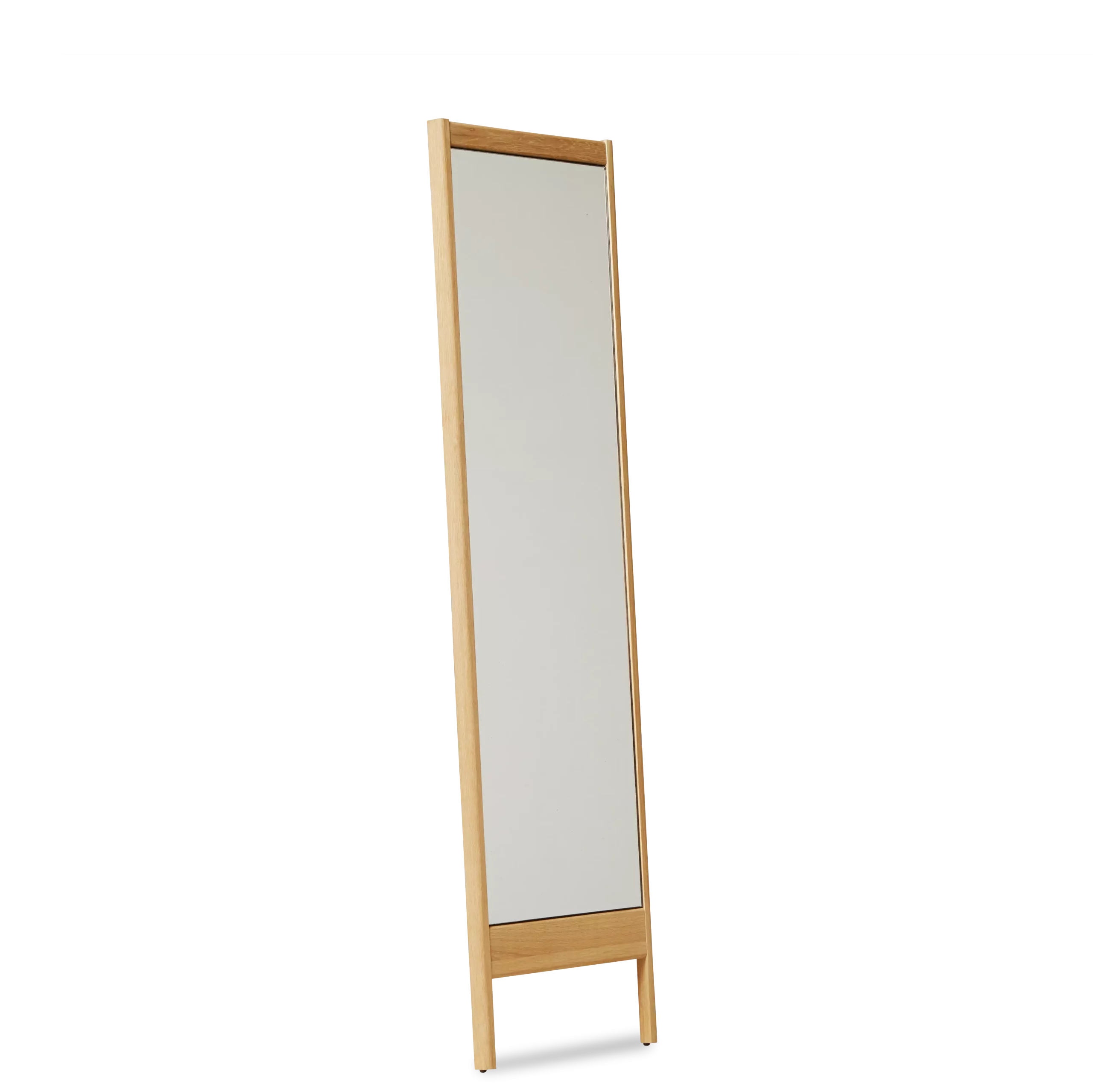 A Line Mirror, Oak - Form & Refine