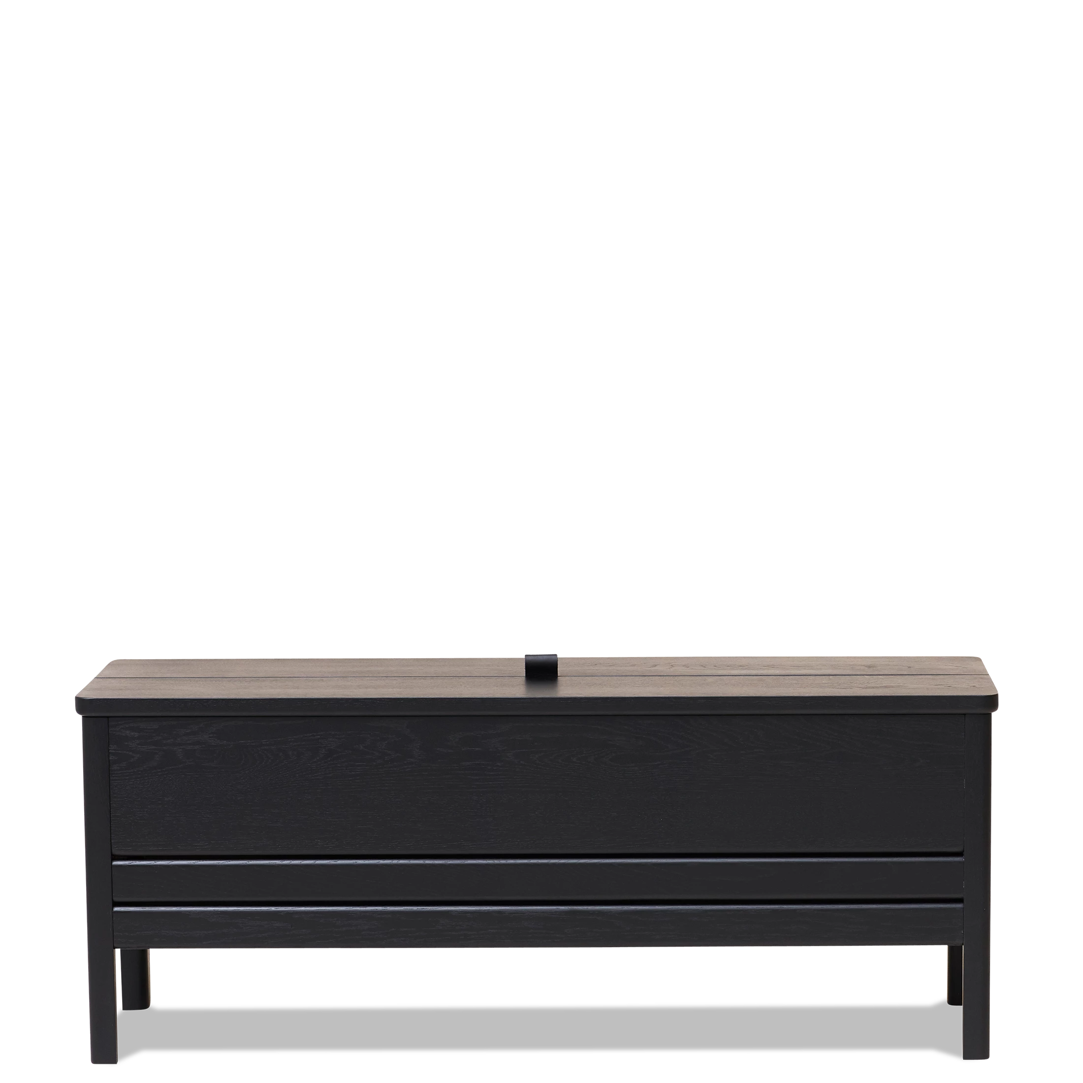 A Line Storage Bench 20, Black   Form & Refine