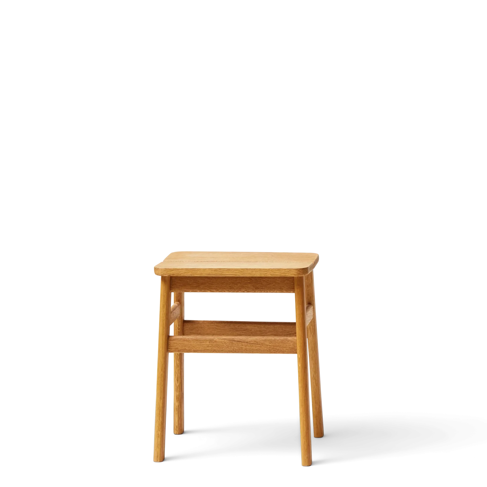 Angle Standard Stool 45, Oak