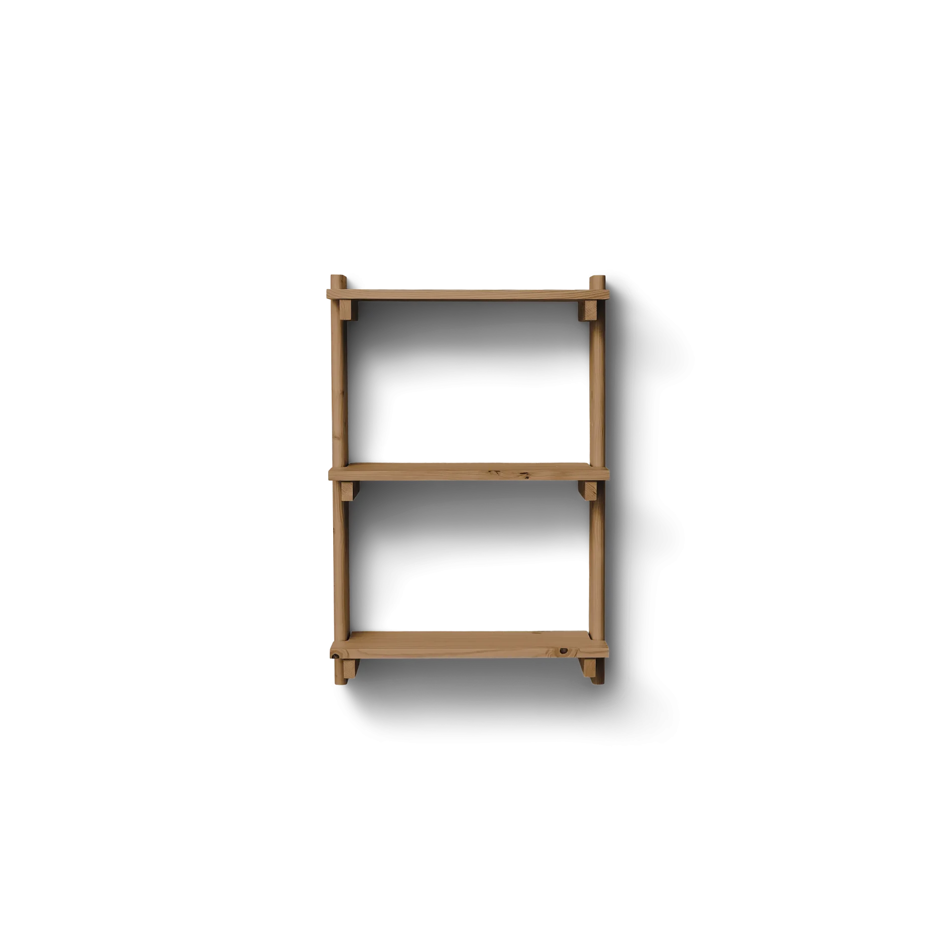 Beam Shelf 3, Deep Brown Pine