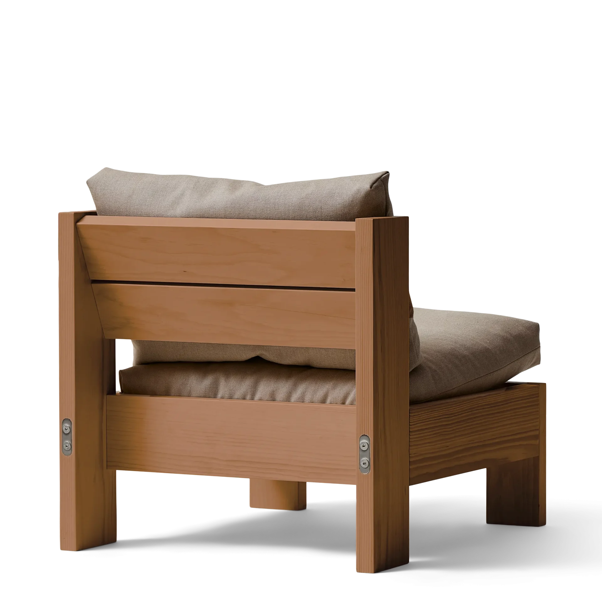 Icon Lounge Chair, Deep Brown Pine