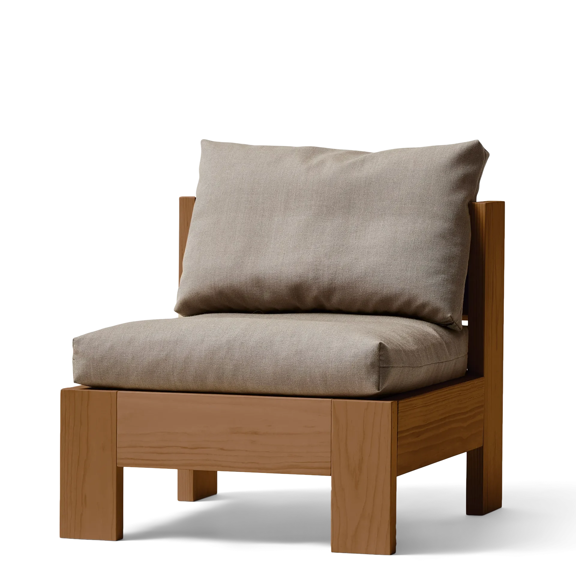 Icon Lounge Chair, Deep Brown Pine