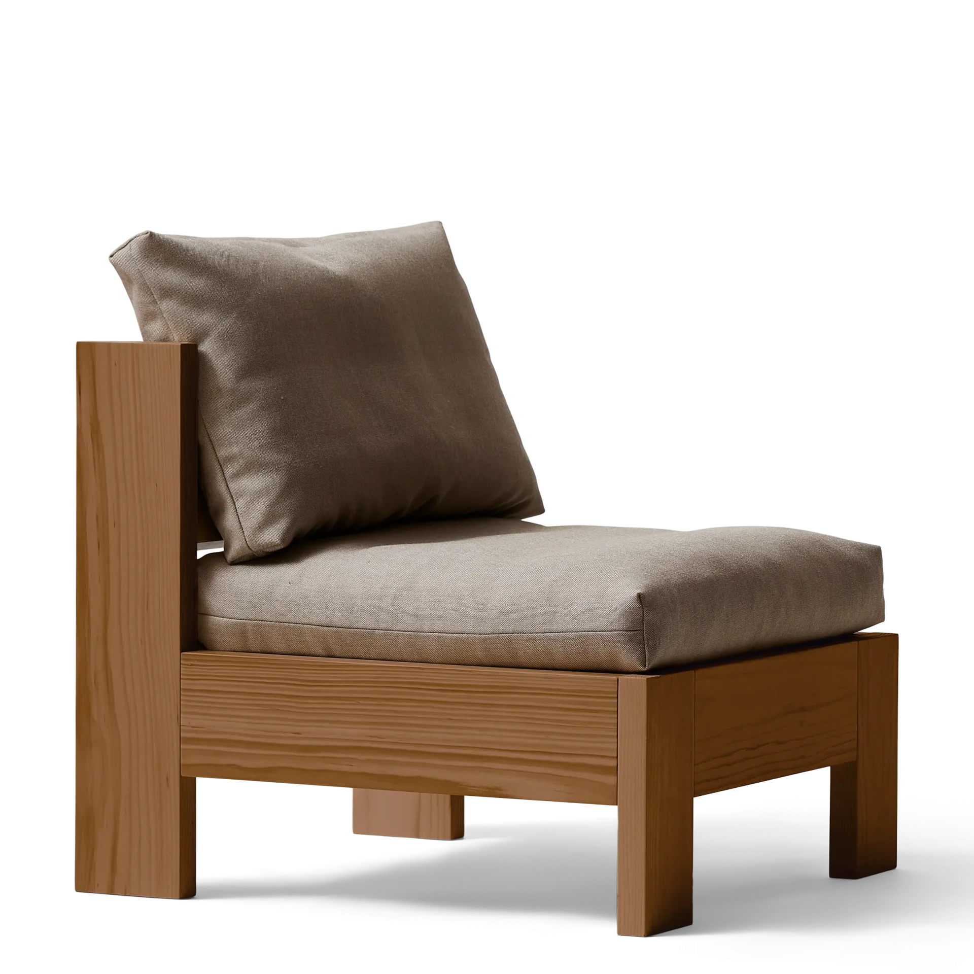 Icon Lounge Chair, Deep Brown Pine