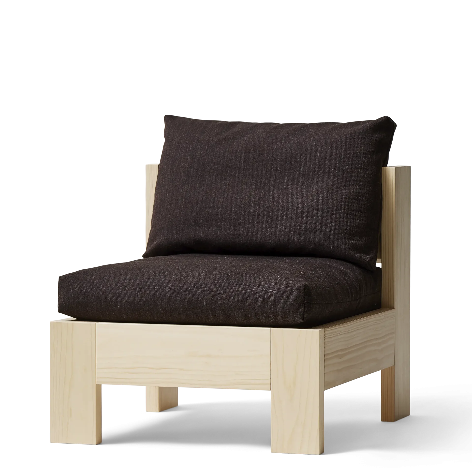 Icon Lounge Chair, Pine