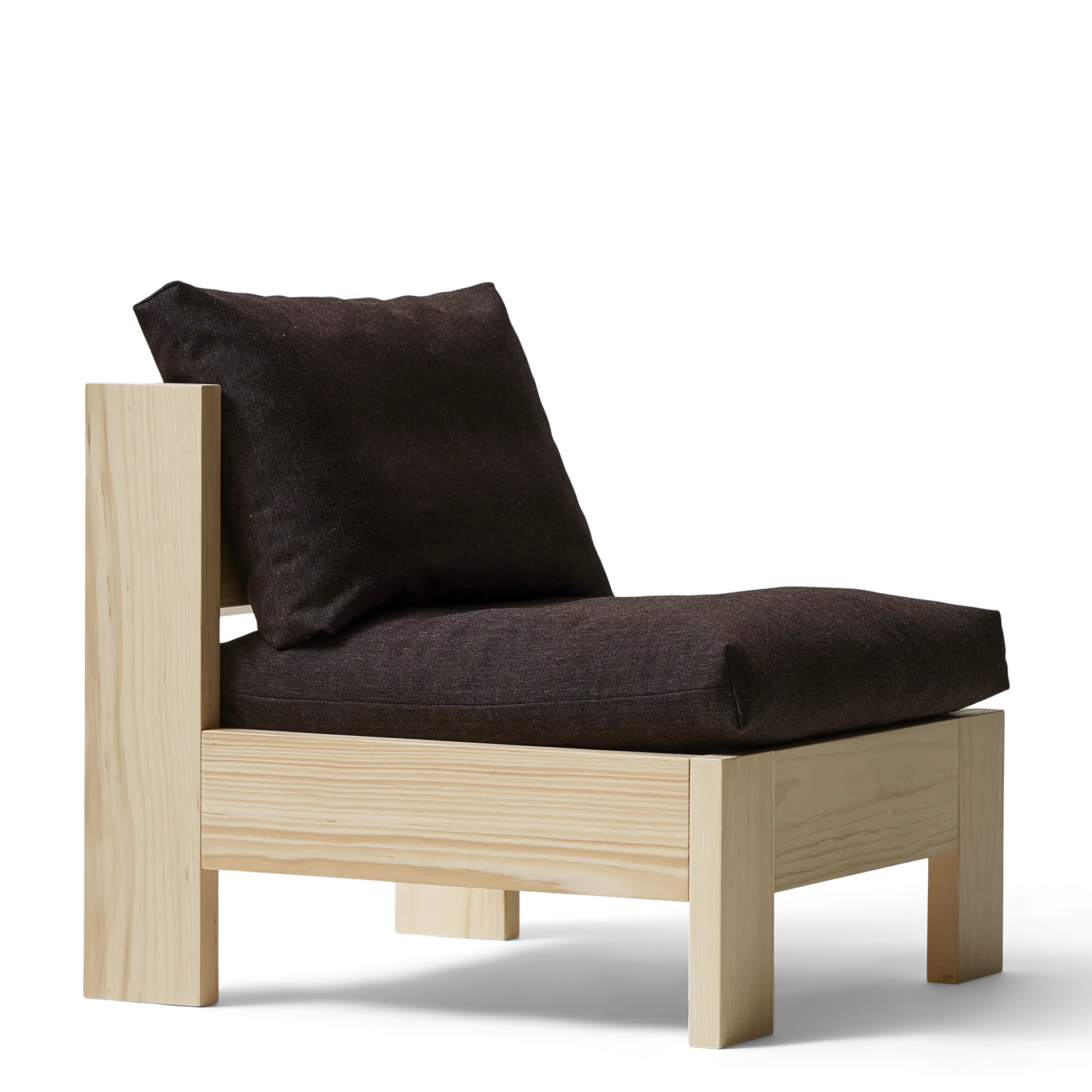 Icon Lounge Chair, Pine