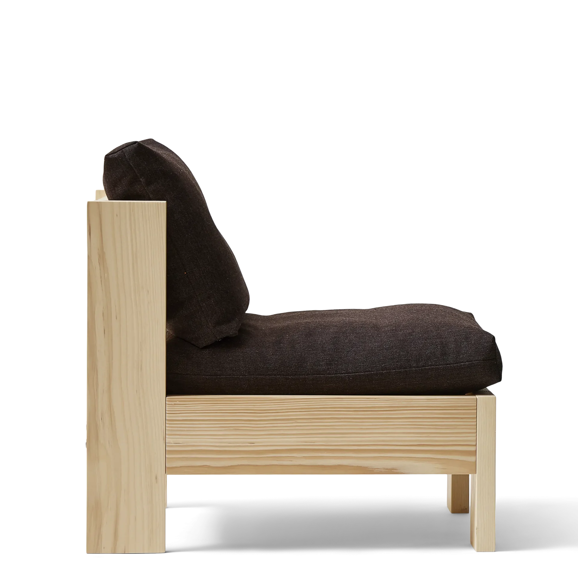 Icon Lounge Chair, Pine